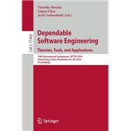 Dependable Software Engineering. Theories, Tools, and Applications