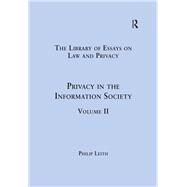 Privacy in the Information Society