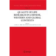 Quality-of-life Research in Chinese, Western And Global Contexts