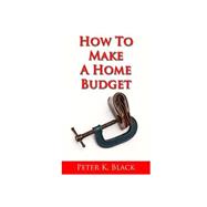 How to Make a Home Budget