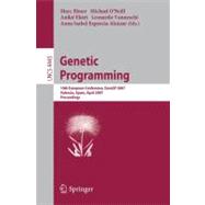 Genetic Programming : 10th European Conference, EuroGP 2007, Valencia, Spain, April 11-13, 2007, Proceedings