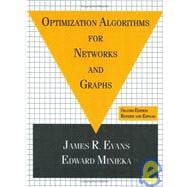 Optimization Algorithms for Networks and Graphs, Second Edition,