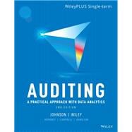 Auditing: A Practical Approach with Data Analytics, 2e WileyPLUS Single-term