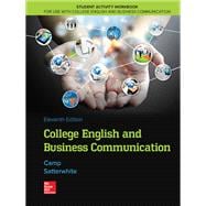 Student Activity Workbook for use with College English and Business Communication