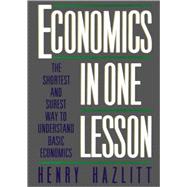 Economics in One Lesson