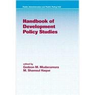 Handbook of Development Policy Studies
