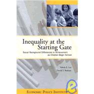 Inequality at the Starting Gate