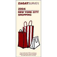 Zagatsurvey 2004 New York City Shopping