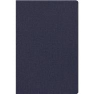 CSB Men's Daily Bible, Blue LeatherTouch