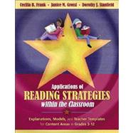 Applications of Reading Strategies within the Classroom