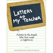 Letters to My Teacher