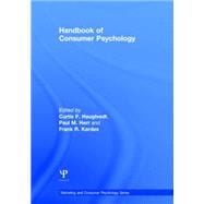 Handbook of Consumer Psychology