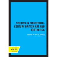 Studies in Eighteenth-Century British Art and Aesthetics,9780520316034
