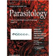 Parasite Variation: Immunological and Ecological Significance