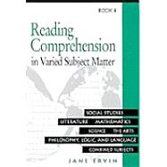 Reading Comprehenion in Varied Subject Matter