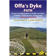 British Walking Guides Offa's Dyke Path book cover, ISBN 9781912716036