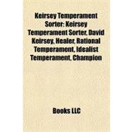 Keirsey Temperament Sorter : Keirsey Temperament Sorter, David Keirsey, Healer, Rational Temperament, Idealist Temperament, Champion