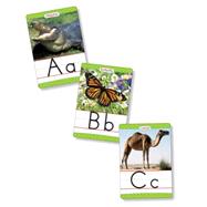 Animals From A to Z Manuscript Alphabet Set 26 Ready-to-Display Letter Cards With Fabulous Photos of Animals