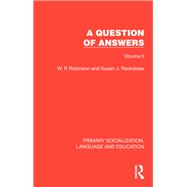 A Question of Answers