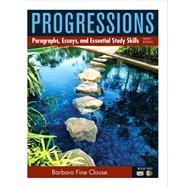 Progressions, Book 2 Paragraphs, Essays, and Essentials Study Skills