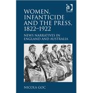 Women, Infanticide and the Press, 1822û1922: News Narratives in England and Australia