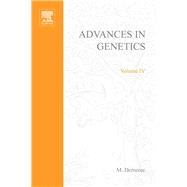 ADVANCES IN GENETICS VOLUME 4