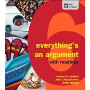 Everything's an Argument with Readings,9781457606045