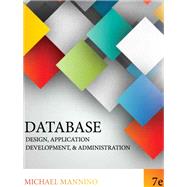 Database Design, Application Development & Administration