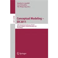 Conceptual Modeling - ER 2011 : 30th International Conference on Conceptual Modeling, Brussels, Belgium, October 31 - November 3, 2011. Proceedings
