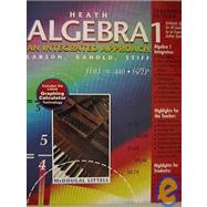 Algebra 1 : An Integrated Approach - Computer Test Bank