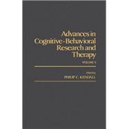 Advances in Cognitive Behavioral Research and Therapy book cover, ISBN 9780120106059