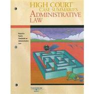 High Court Case Summaries Administrative Law