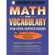Math and Vocabulary for Civil Service Exams