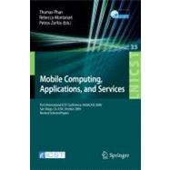 Mobile Computing, Applications, and Services