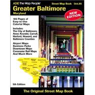 ADC The Map People Greater Baltimore, Maryland: Street Map Book