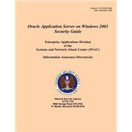 Oracle Application Server on Windows 2003 Security Guide