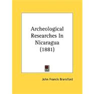 Archeological Researches In Nicaragua