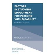 Factors in Studying Employment for Persons With Disability