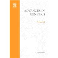 ADVANCES IN GENETICS VOLUME 6