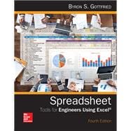 Loose Leaf for Spreadsheet Tools for Engineers Using Excel