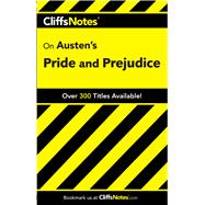 CliffsNotes on Austen's Pride and Prejudice,9780764586071
