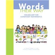 Words Their Way  Vocabulary for Elementary Mathematics