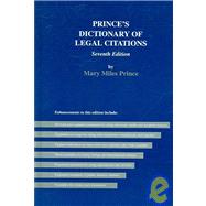 Princes Dictionary of Legal Citations