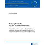 Hedging-Geschaefte und das Insiderhandelsverbot