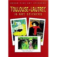 Toulouse-Lautrec 16 Art Stickers