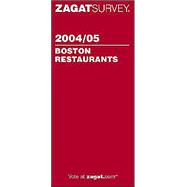 Zagatsurvey 2004/05 Boston Restaurants