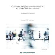 (AUCS) COMM1170 Organisational Resources & COMM1180 Value Creation for University of NSW