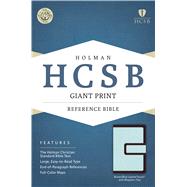 HCSB Giant Print Reference Bible, Brown/Blue LeatherTouch with Magnetic Flap