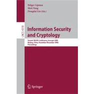 Information Security and Cryptology