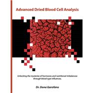 Advanced Dried Blood Cell Analysis Unlocking mysteries of hormones & nutritional imbalances thru blood type...